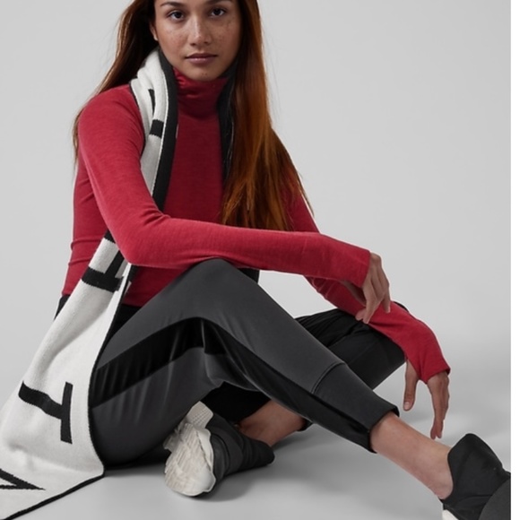 Athleta Pants - Athleta Venice Velvet stripe joggers, LT.  PG